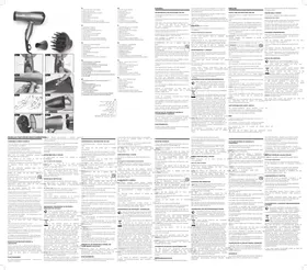 Notice UFESA SC8344 Sèche cheveux