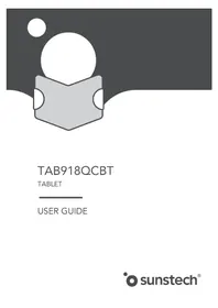 Notice Sunstech TAB 918 QCBT Tableta