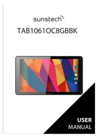 Notice Sunstech TAB 1061 OC Tableta