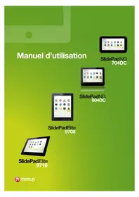 Notice MEMUP SLIDEPAD NG804 DC Tablette