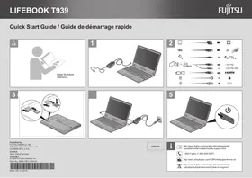Notice FUJITSU LIFEBOOK T939 Tablette