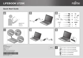 Notice FUJITSU LIFEBOOK U729X Tablette