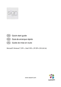 Notice WACOM SIGN PRO Tablette