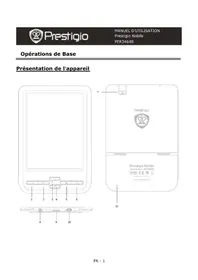 PRESTIGIO Nobile PER3464B - Tablette