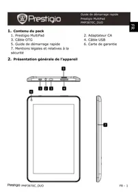 PRESTIGIO MultiPad 7.0 HD - Tablette