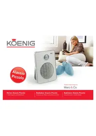 Notice KOENIG B06173 Chauffage