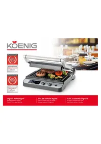 Notice KOENIG B02317 Plaque de grill