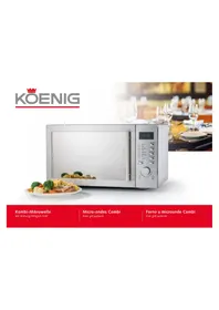 Notice KOENIG B01104 Four à micro-ondes
