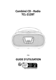 Notice DENVER TCL212BT Lecteur/enregistreur de cd