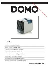 Notice DOMO DO154A Klimatizácia