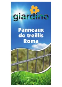 Notice Giardino 9820160 Treillis de jardin