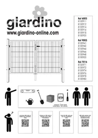 Notice Giardino 8100980 Clôture
