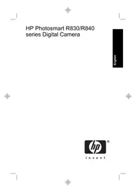 Notice HP PHOTOSMART R830 Appareil photo