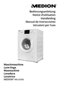 Notice MEDION MD 37378 Wasmachine