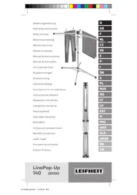 Notice Leifheit LINO POPUP 140 Tendedero