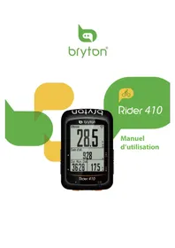 Notice Bryton RIDER 410 Smartwatch