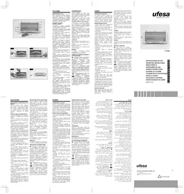 Notice UFESA TT7962 Grille pain