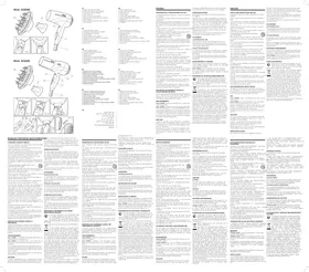 Notice UFESA SC8368 Sèche cheveux