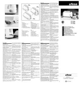 Notice UFESA TT7357 Grille pain