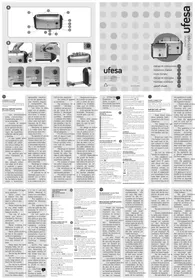 Notice UFESA TT7980 Grille pain