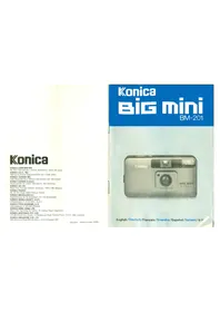 Notice KONICA MINOLTA BIG MINI BM201 Appareil photo