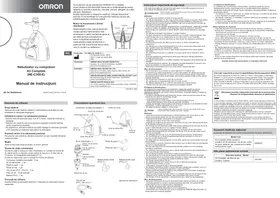 Notice OMRON A3 COMPLETE Inhalateur