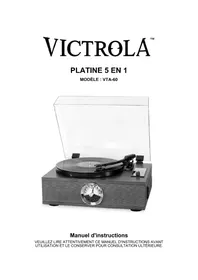 Notice Victrola VTA60 Platine_disque