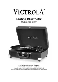 Notice Victrola THE JOURNEY VSC550BT Platine_disque