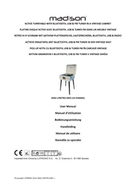 Notice MADISON MADLPRETROMKII Platine_disque