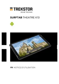 Notice TrekStor SURFTAB THEATRE K13 Tablette