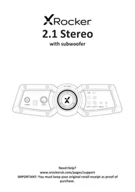 Notice X Rocker PREMIER Chaise de jeux