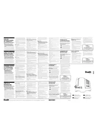 Notice DUALIT LITE GLOSS 2 SLOT LONG Grille pain