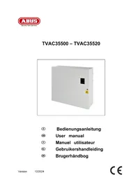Notice ABUS TVAC35500 Alarme de sécurité