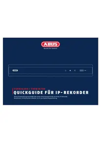 Notice ABUS TVVR36700 Cyfrowy rejestrator wideo