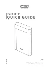Notice ABUS ACTP00005 Alarme de sécurité