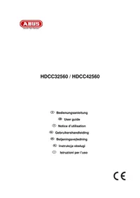 Notice ABUS HDCC32560 Alarme de sécurité