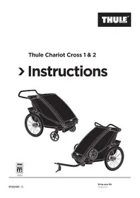 Notice THULE CHARIAOT CROSS Poussette