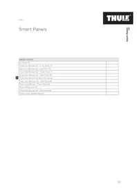 Notice THULE RAIN BLOCKER G2 FRONT Accessoire automobile