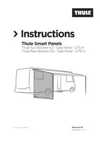 Notice THULE SUN BLOCKER G2 SIDE Tente