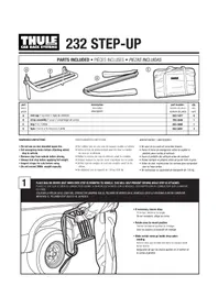 Notice THULE STEP UP WHEEL STEP Porte-vélos
