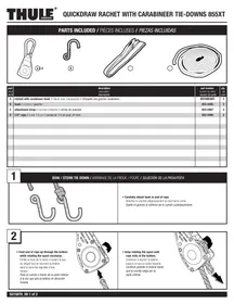 Notice THULE QUICKDRAW 855XT Haut-parleur voiture