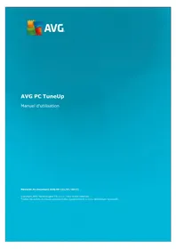 Notice AVG PC TUNEUP 2017 Logiciel audio et/ou vidéo