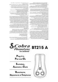 PhoneLynx BT215 A COBRA