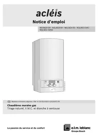 Notice ELM LEBLANC ACLéIS NGLM245H Chaudière