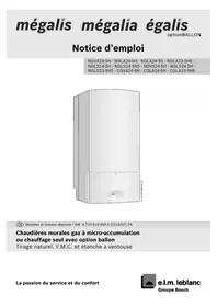 Notice ELM LEBLANC NGLA235H5 Chaudière