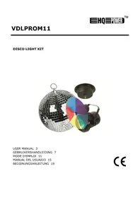 Notice HQ Power VDLPROM11 Máquina de efectos