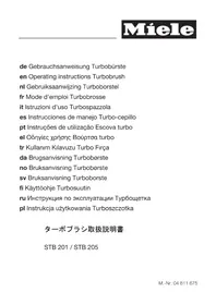 Notice MIELE STB 201 VARIO 掃除機アクセサリー