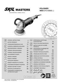 Notice SKIL MASTERS 9955 MA Polisseuse