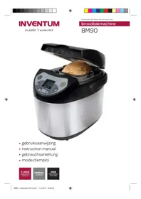 Notice INVENTUM BM90 Machine à pain