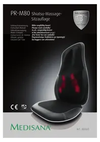Notice MEDISANA SHIATSU PRM80 Massagegerät